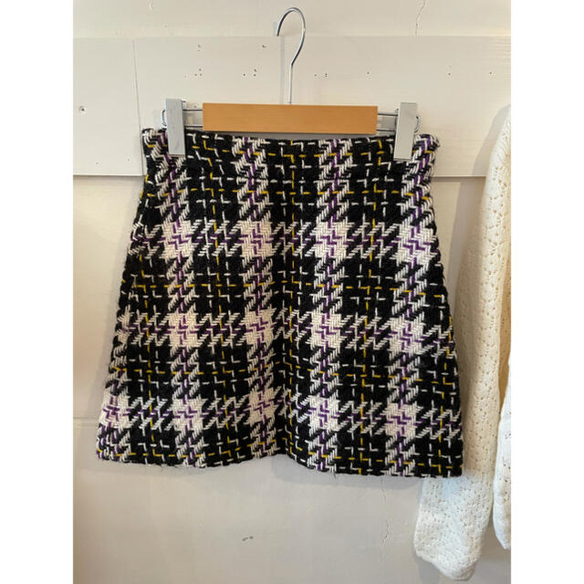 お値下げ????miumiu tweed skirt.   ミニスカート