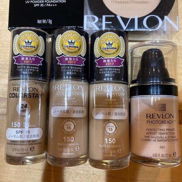 REVLON(レブロン)のちょぴん様専用！　レブロン　ファンデーション　まとめ売り コスメ/美容のベースメイク/化粧品(ファンデーション)の商品写真