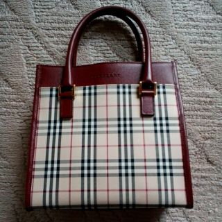 バーバリー(BURBERRY)の【超美品！】バーバリー☆バッグ(ハンドバッグ)