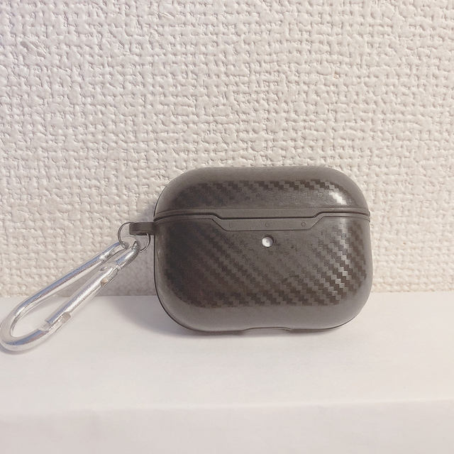 Apple(アップル)のAirPods Pro エアポッズプロ ケース　カーボン スマホ/家電/カメラのスマホアクセサリー(iPhoneケース)の商品写真