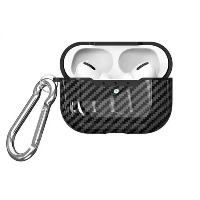 Apple(アップル)のAirPods Pro エアポッズプロ ケース　カーボン スマホ/家電/カメラのスマホアクセサリー(iPhoneケース)の商品写真