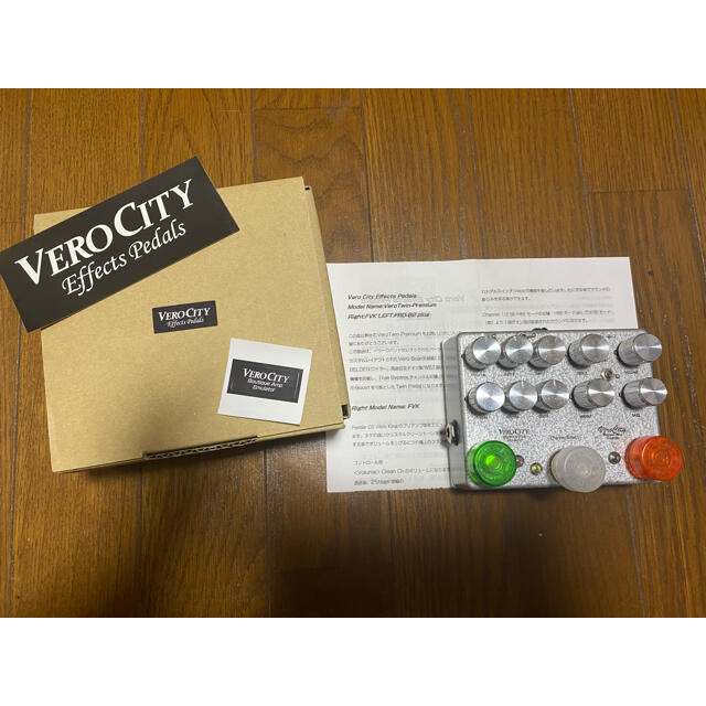 Verocity VeroTwin-Premium  楽器のギター(エフェクター)の商品写真