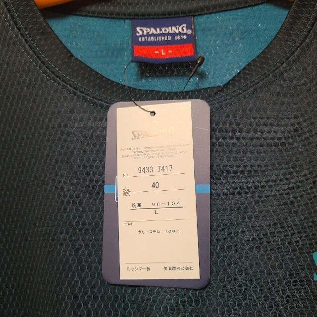 SPALDING(スポルディング)のSPALDING 新品、タグ付き　 メンズのトップス(Tシャツ/カットソー(七分/長袖))の商品写真