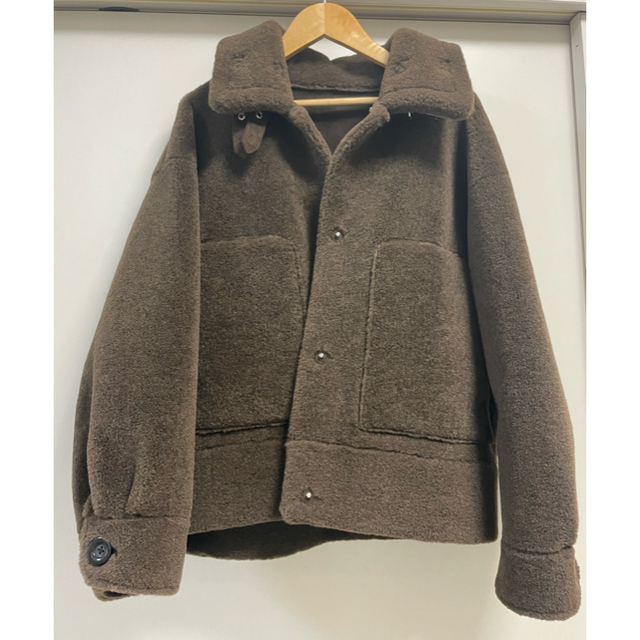 新品21AW‼︎エコムートンショートジャケット　サイズ0