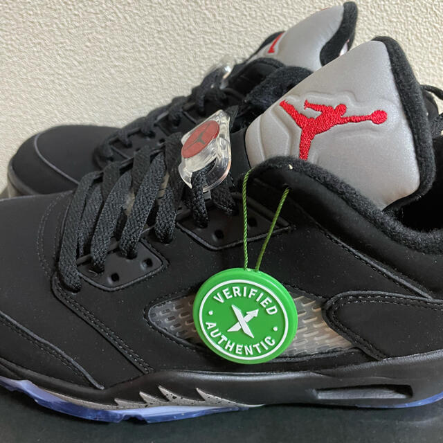 NIKE(ナイキ)のJordan 5 Retro Low Golf Black Metallic メンズの靴/シューズ(スニーカー)の商品写真