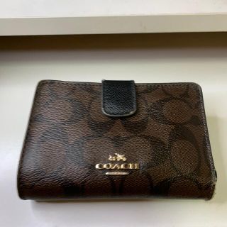 コーチ(COACH)のコーチ 折り財布 サイズ9cｍ縦13.5cm(折り財布)