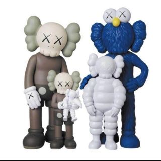 メディコムトイ(MEDICOM TOY)の#1 KAWS FAMILY BROWN/BLUE/WHITE メディコムトイ(その他)