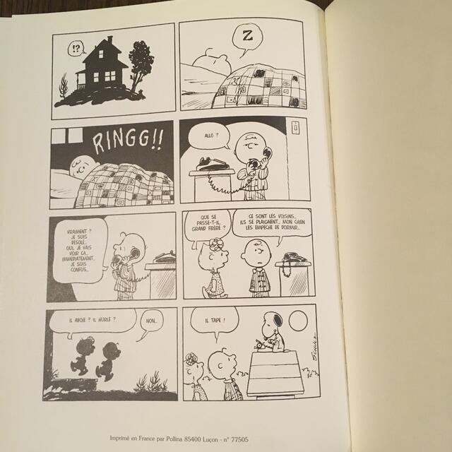 SNOOPY(スヌーピー)のSNOOPY 絵本 フランス語 エンタメ/ホビーの本(絵本/児童書)の商品写真