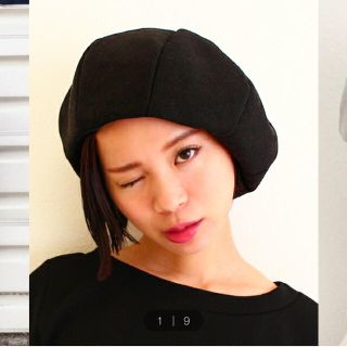 マウジー(moussy)のSettimissimo メルトンベレー(ハンチング/ベレー帽)