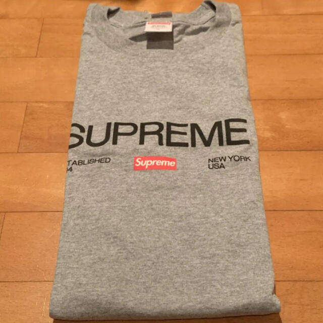 Supreme Est. 1994 Tee heater grey L