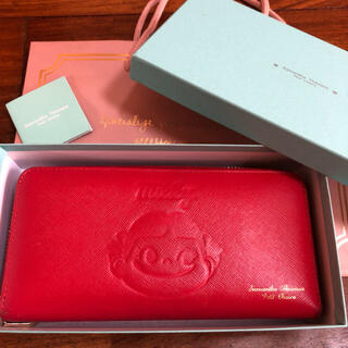 サマンサタバサプチチョイス 財布(レディース)（レッド/赤色系）の通販 