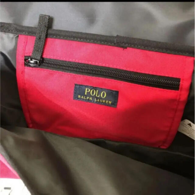 POLO RALPH LAUREN(ポロラルフローレン)の新品　ポロラルフローレン  メッセンジャー　ショルダーパッグ　☆ 赤 メンズのバッグ(ショルダーバッグ)の商品写真