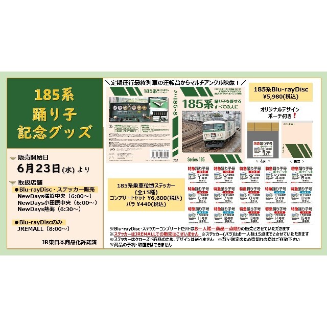 JREモール以下 185系踊り子を愛するすべての人 (Blu-rayDisc )