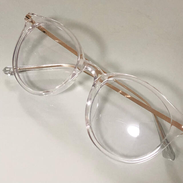 WEGO(ウィゴー)のwego♡クリアメガネ レディースのファッション小物(サングラス/メガネ)の商品写真