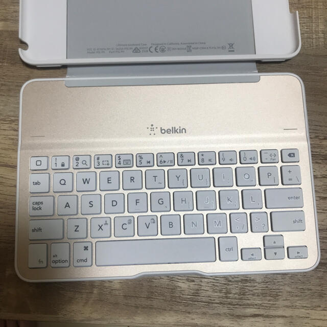 Apple(アップル)のbelkin ipad mini 用　ワイヤレスキーボード スマホ/家電/カメラのスマホアクセサリー(iPadケース)の商品写真