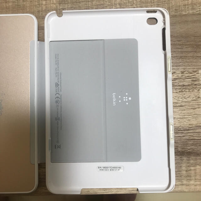 Apple(アップル)のbelkin ipad mini 用　ワイヤレスキーボード スマホ/家電/カメラのスマホアクセサリー(iPadケース)の商品写真