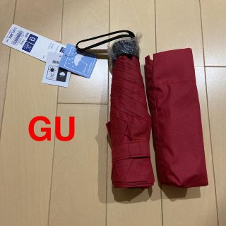 新品 未使用 GU 晴雨兼用 折たたみ傘 軽量 コンパクト(傘)