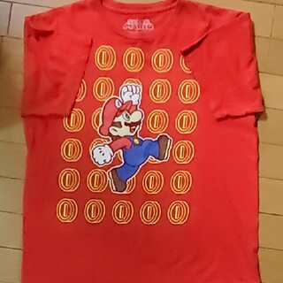 ニンテンドウ(任天堂)のUS古着　Tシャツ　スーパーマリオ　Tシャツ(Tシャツ/カットソー(半袖/袖なし))