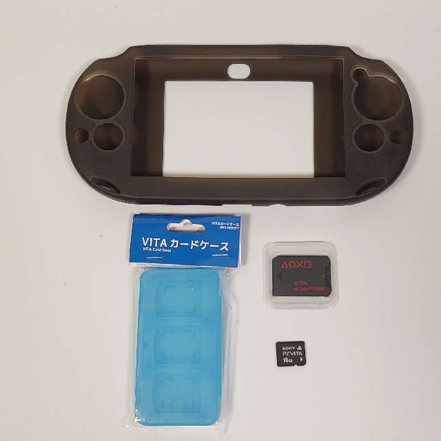 PSVita(PCH-2000)Wi-Fiモデル ブラック + おまけ付き 3