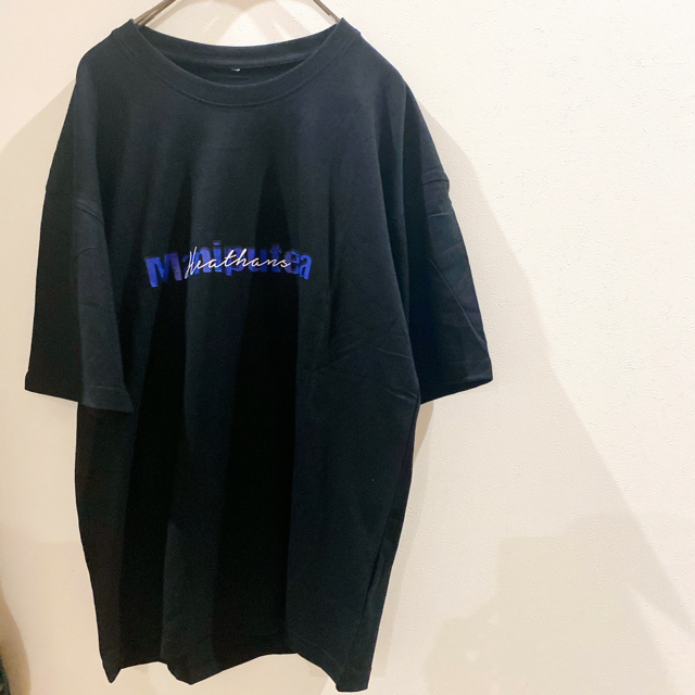 韓国 Tシャツ  L オーバーサイズ くま 病みかわ 地雷 バックプリント L レディースのトップス(Tシャツ(半袖/袖なし))の商品写真