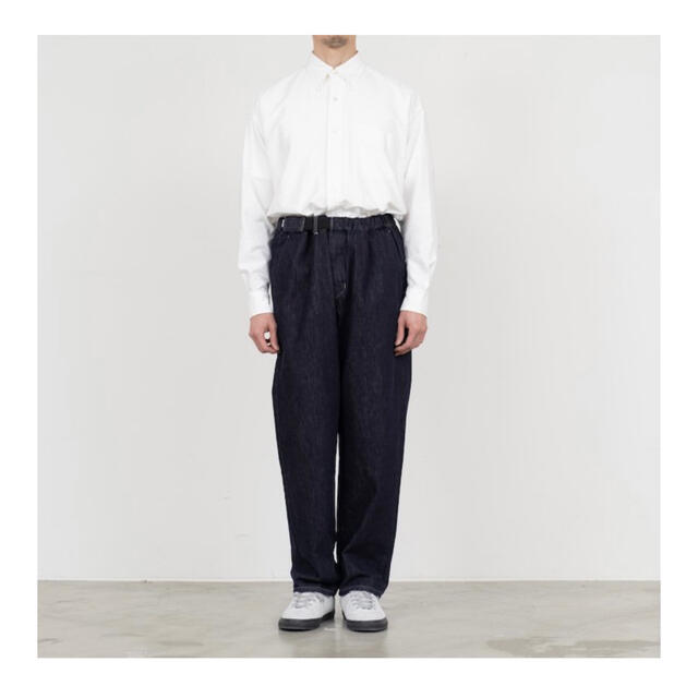 COMOLI(コモリ)のColorfast Denim Baggy Chef Pants メンズのパンツ(デニム/ジーンズ)の商品写真