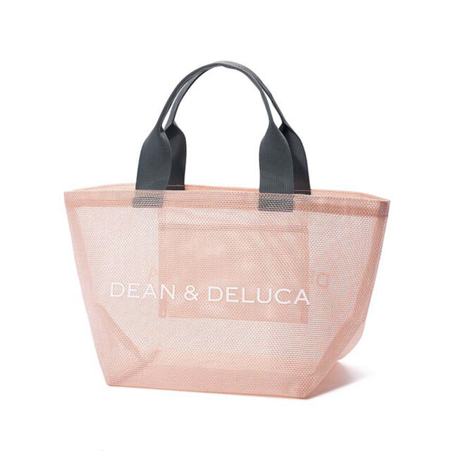 DEAN&DELUCA ピンクメッシュトート