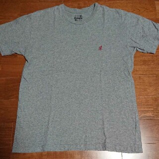 グラミチ(GRAMICCI)のGramicci グラミチ 半袖 Tシャツ グレー ワンポイント(Tシャツ/カットソー(半袖/袖なし))