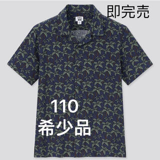 ユニクロ(UNIQLO)のユニクロ　ヘザーブラウン　UTコラボ　大人気即完売　110 アロハシャツ(Tシャツ/カットソー)