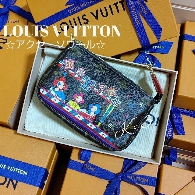 LOUIS VUITTON ミニポーチ/ アクセ・ソワール