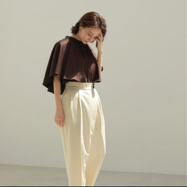 トップスお値下げしました！！！drape cape blouse  louren