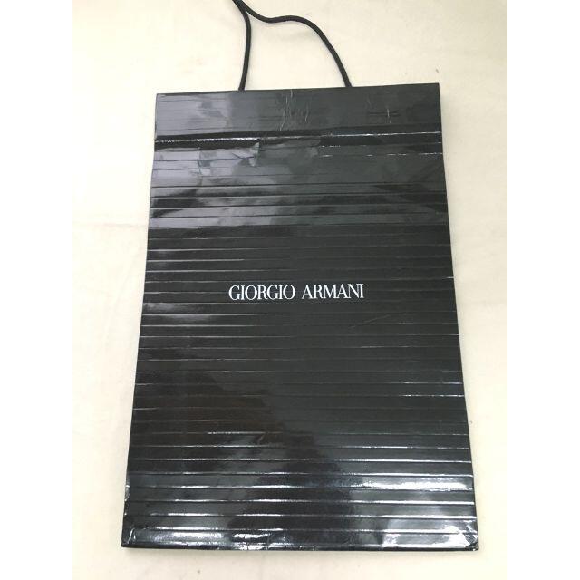 Giorgio Armani(ジョルジオアルマーニ)のジョルジオ アルマーニ　(Giorgio Armani)　紙袋  ショップバッグ レディースのバッグ(ショップ袋)の商品写真