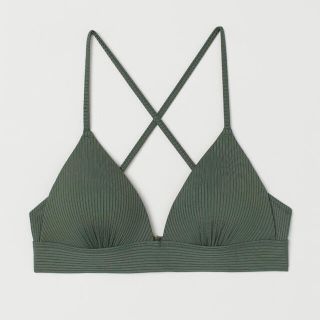 エイチアンドエム(H&M)のプッシュアップビキニトップ(水着)