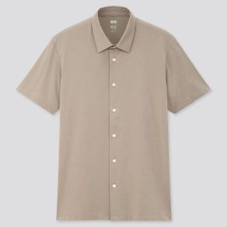 ユニクロ(UNIQLO)のユニクロ エアリズムジャージーポロシャツ（フルオープン・半袖）(シャツ)