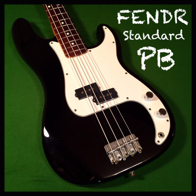 fender standard precision bass BLK