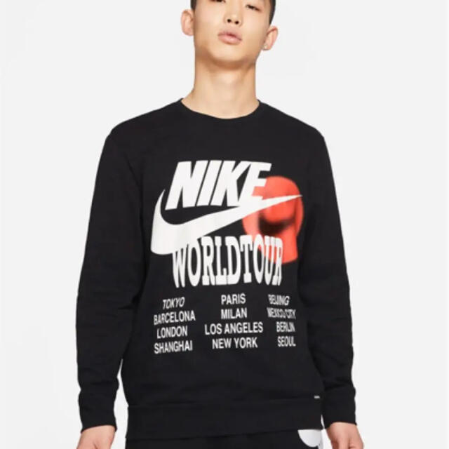 NIKE - ナイキ ワールドツアー ロングスリーブ BLACK Mサイズの通販 by