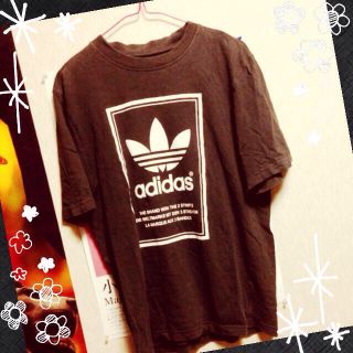 アディダス(adidas)のアディダスTシャツ(古着)(Tシャツ(半袖/袖なし))