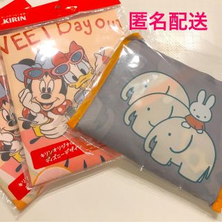 ディズニー(Disney)の【新品】キャラクターエコバッグ3個セット☆バラ売り不可(その他)