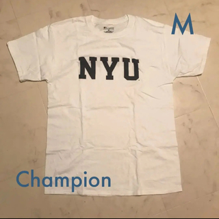 チャンピオン(Champion)のNYU（ニューヨーク大学）Champion製オフィシャルTシャツ(Tシャツ/カットソー(半袖/袖なし))