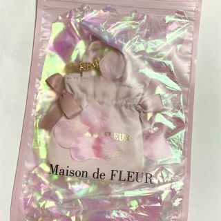 メゾンドフルール(Maison de FLEUR)の完売Maison de FLEUR リボントート　バッグチャーム/ピンク(バッグチャーム)