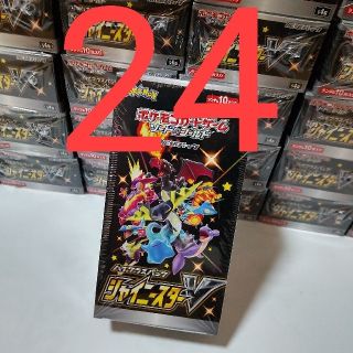 ポケモン(ポケモン)のポケモンカード シャイニースターV 24BOX シュリンク付き ポケカ (Box/デッキ/パック)