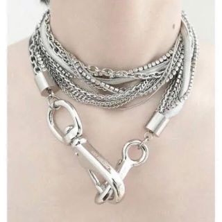 マルタンマルジェラ(Maison Martin Margiela)の【確実正規品】peter do Multi chaine necklace(ネックレス)