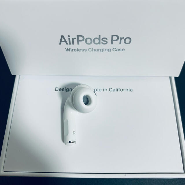 AirPods pro apple 美品 イヤーパッド未使用 アップル