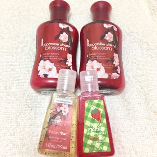 バスアンドボディーワークス(Bath & Body Works)の【未使用】【日本未発売】バス&ボディーワークス ハンドジェル&ボディークリーム(ボディクリーム)