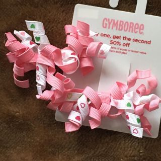 ジンボリー(GYMBOREE)の新品 ジンボリーヘアークリップ2つ(その他)