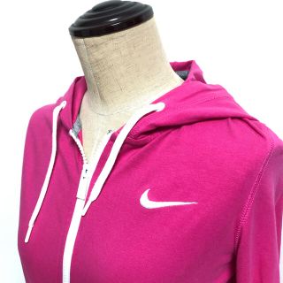 ナイキ(NIKE)の【送料無料】NIKE パーカー プルオーバー◎ピンク 美品(パーカー)