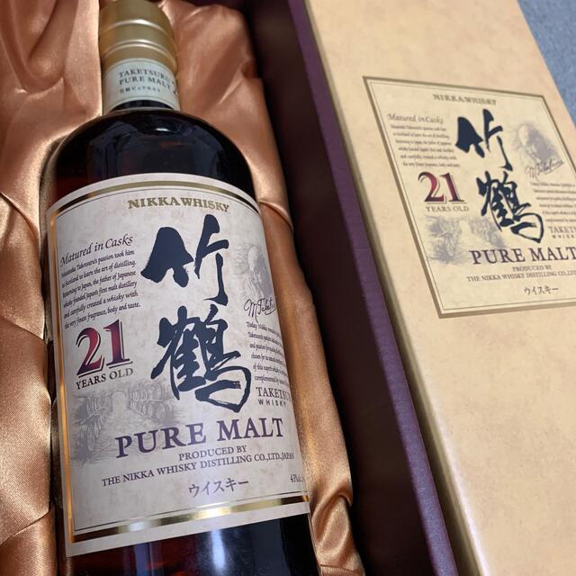 ニッカウヰスキー　竹鶴21年　700ml 新品・未開封・化粧箱付き