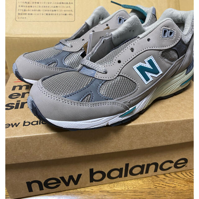 New Balance(ニューバランス)のNew Balance W991 20th グレー　24.5cm レディースの靴/シューズ(スニーカー)の商品写真