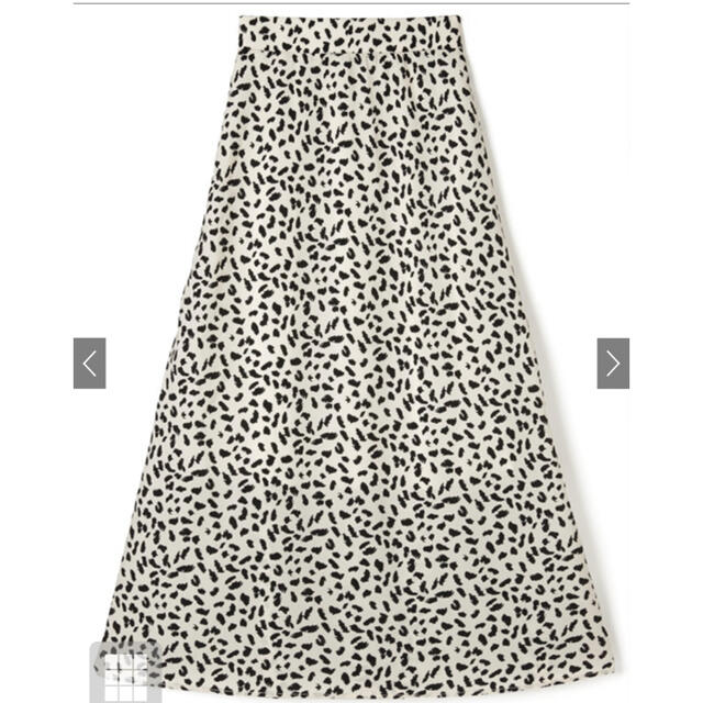 GRL(グレイル)のダルメシアン柄　レオパード柄　フレアスカート レディースのスカート(ロングスカート)の商品写真