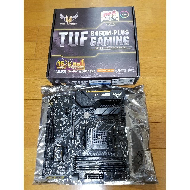 ASUS B450m TUF Plus Gaming マザーボード mATXスマホ/家電/カメラ