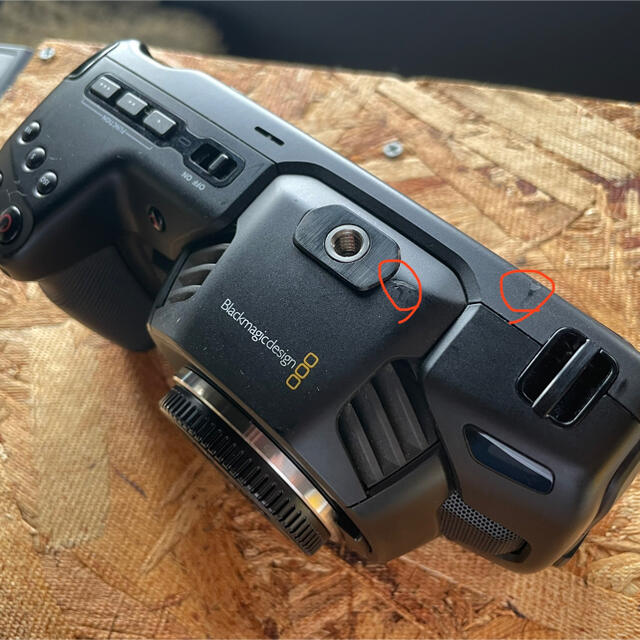 SONY(ソニー)のBlackmagic bmpcc 4k レンズ ゲージ フィルターなど豪華セット スマホ/家電/カメラのカメラ(ビデオカメラ)の商品写真